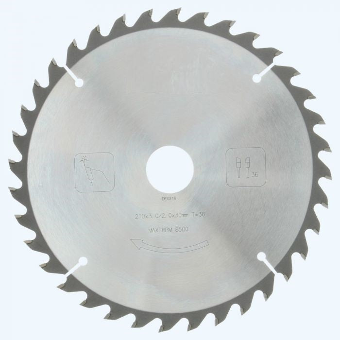 Zaagblad PROF 210 x 30 mm T24 (hout)
