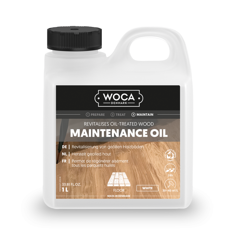WOCA Onderhoudsolie Wit 1 L