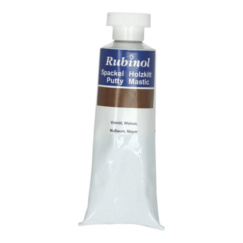 Vloeibaar hout Rubinol Putty walnoot 100 gr.