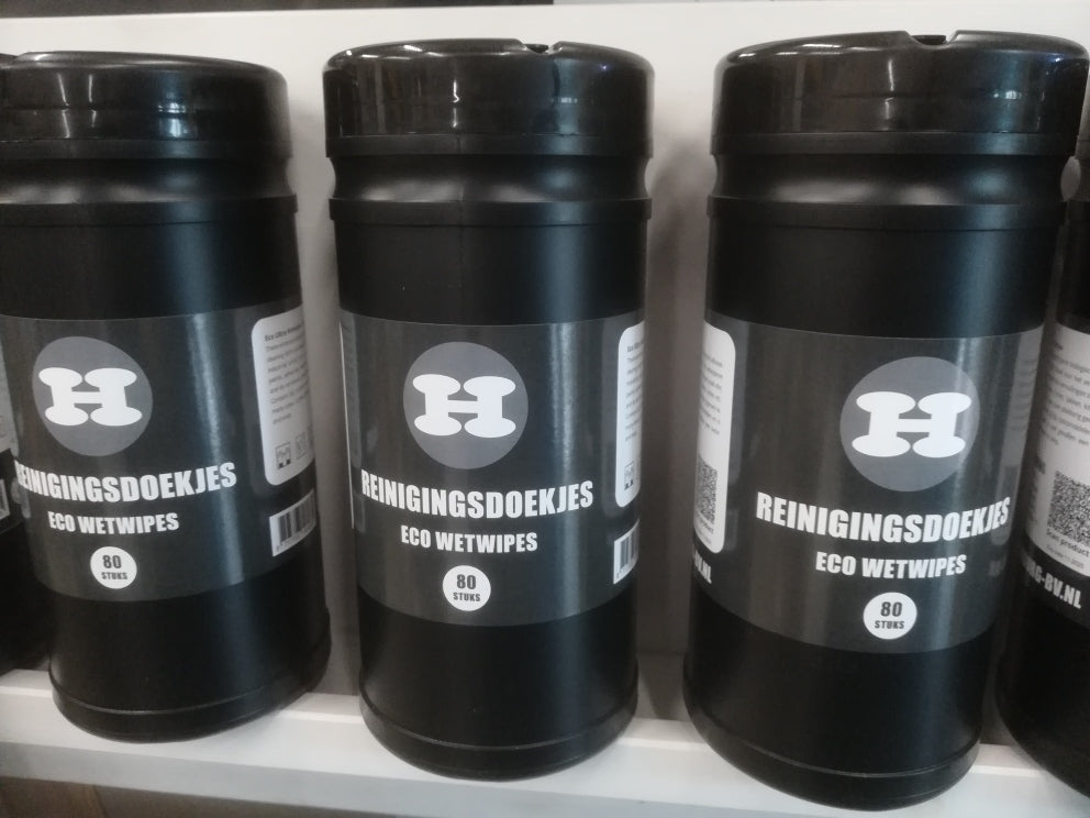 Reinigingsdoekjes Homburg Trading (80 doekjes per bus)