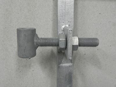 Poortframe 1800 x 1000 mm, verstelbaar Galvanisch verzinkt