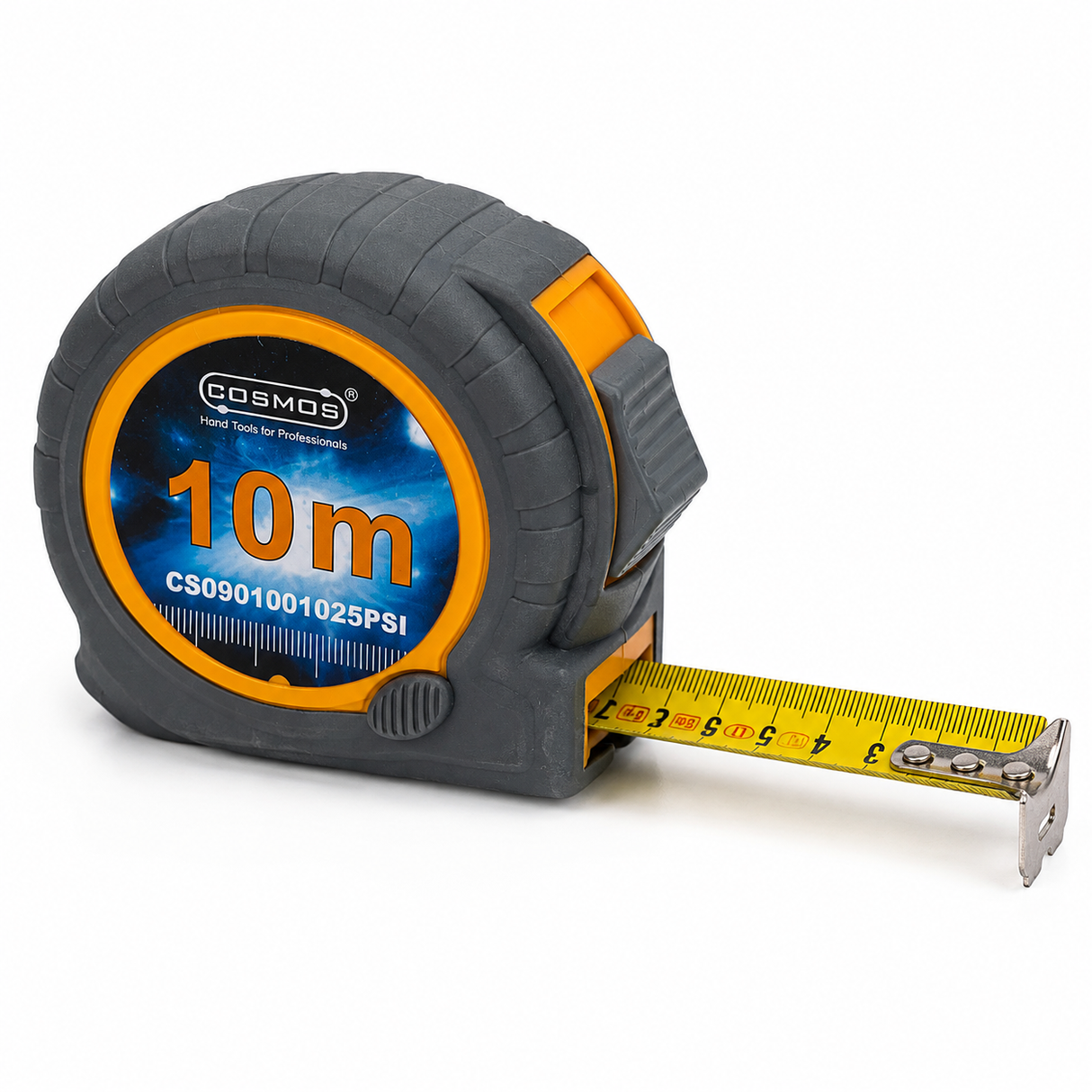ROLBANDMAAT/ROLMAAT 10 meter 25mm magnetisch van Cosmos