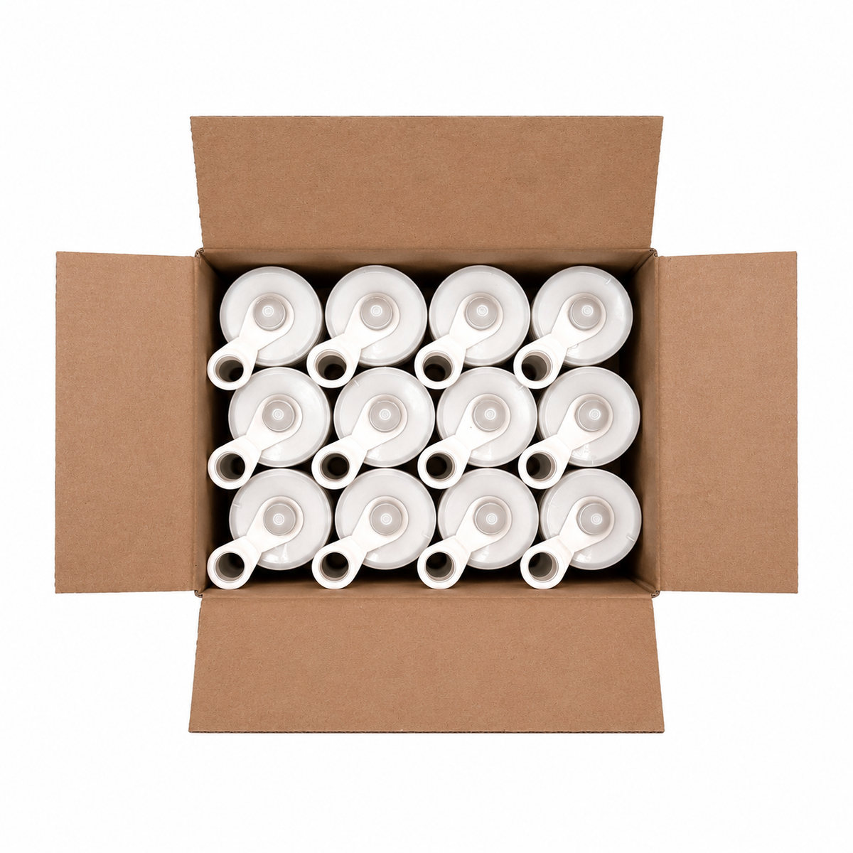 12 stuks Homburg High Tack 290 ml koker wit