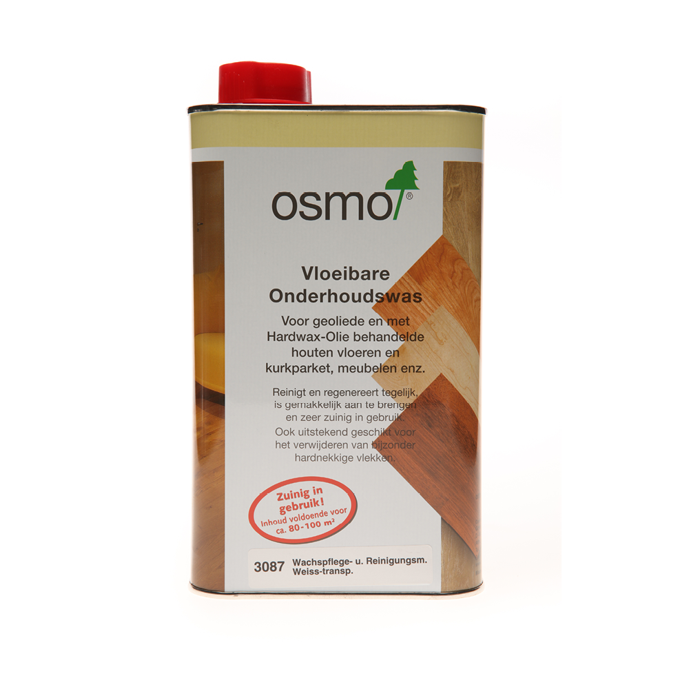 Osmo Onderhoudsset Wit (Wisch Fix + Onderhoudswas wit 3089)