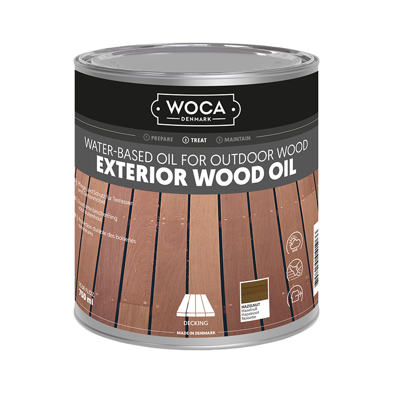 WOCA Exterior Oil Hazelnoot 0,75 L