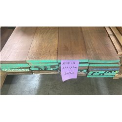 Massief Afzelia 20 x 175 x 3100 mm, gedroogd, 4 zijden geschaafd Massief Afzelia 20 x 175 x 3100 mm, gedroogd, 4 zijden geschaafd