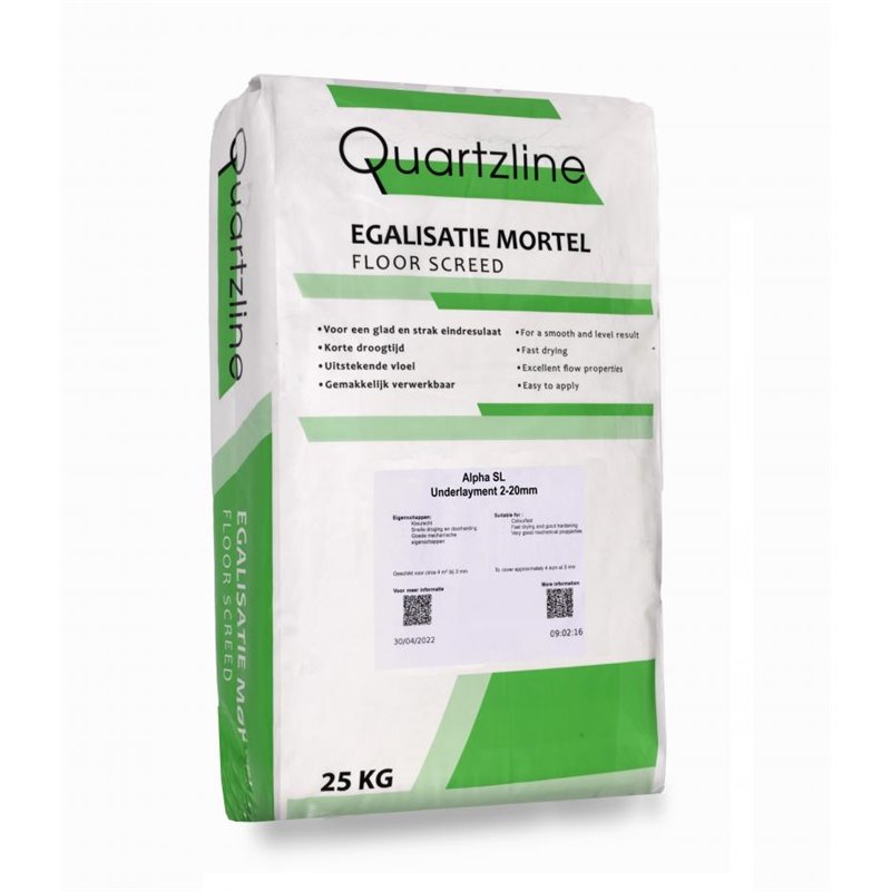 Quartzline Alpha SL Egaline Gips 25 kg Quartzline Alpha SL Egaline Gips 25 kg
