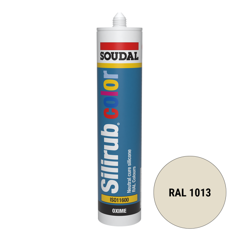 Soudal Siliconenkit RAL 1013 parelwit 300 ml Soudal Siliconenkit RAL 1013 parelwit 300 ml