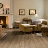Quick-Step geschraapte eik grijsbruin laminaat Quick-Step geschraapte eik grijsbruin laminaat