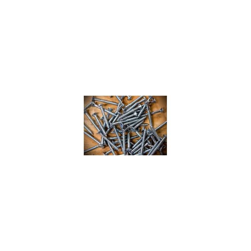Spaanplaatschroef platkop verzinkt 3.0x20 mm Spaanplaatschroef platkop verzinkt 3.0x20 mm