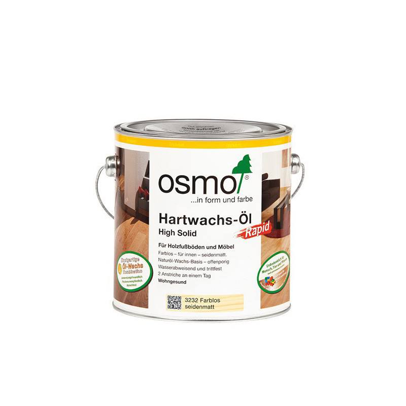 Osmo Hardwax olie Mat Polyx Rapid 3262, 2,5 Liter