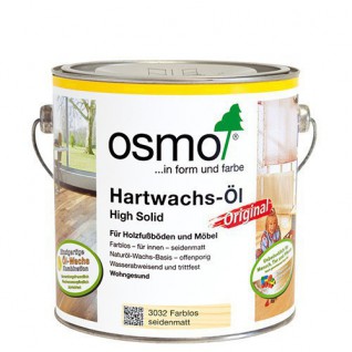 Osmo Hardwax olie Mat 3062, 2,5 Liter