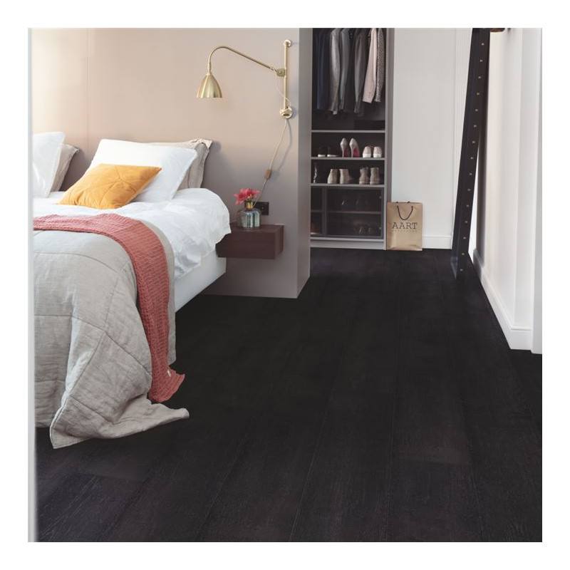 Quick-Step Signature, Eik geverfd zwart Quick-Step Signature, Eik geverfd zwart