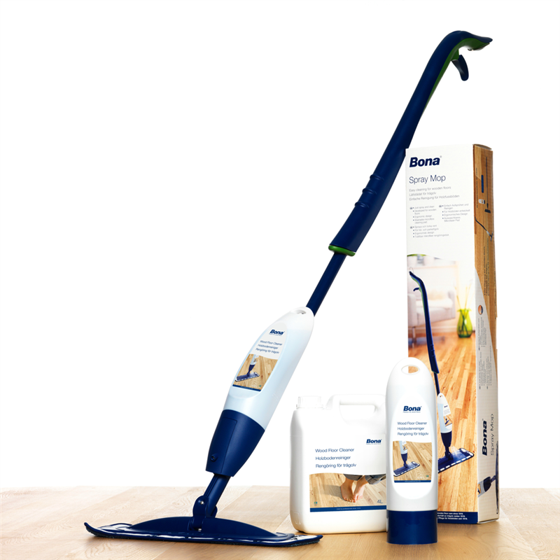 Bona gelakte houten vloer spraymopset Bona gelakte houten vloer spraymopset