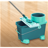 Leifheit clean twist vloerwisser m - 33 cm compleet systeem met wieltjes Leifheit clean twist vloerwisser m - 33 cm compleet systeem met wieltjes