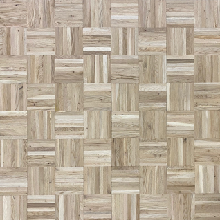 Eiken Mozaïek rustiek 8*160*160 mm op mat, onbehandeld (4.92 m2 per doos)