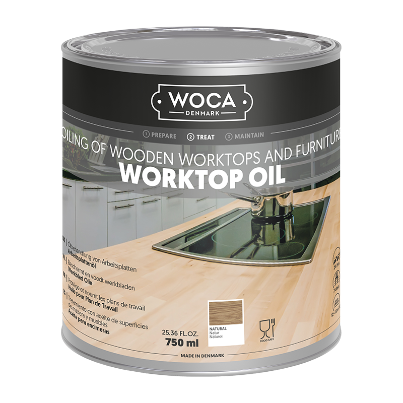 WOCA Werkbladenolie naturel 0,75 L