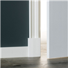 MDF Renaissance architr. 88x18 wit voorg. RAL 9010 MDF Renaissance architr. 88x18 wit voorg. RAL 9010