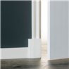 MDF Barok architraaf 70x12 wit voorgelakt RAL 9010 MDF Barok architraaf 70x12 wit voorgelakt RAL 9010