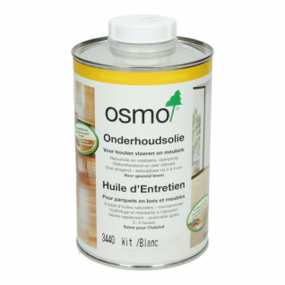 OSMO Onderhoudsolie 3440 Wit transparant 1 L