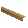 Duo-hoeklijn zelfklevend 24,5 x 30 mm goud, 270cm lang Duo-hoeklijn zelfklevend 24,5 x 30 mm goud, 270cm lang