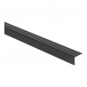 Hoeklijnprofiel zelfklevend 20 mm zwart, 100cm lang Hoeklijnprofiel zelfklevend 20 mm zwart, 100cm lang