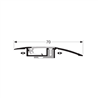 Overgangsprofiel met kabelgoot 7-16 mm RVS, 270cm lang Overgangsprofiel met kabelgoot 7-16 mm RVS, 270cm lang