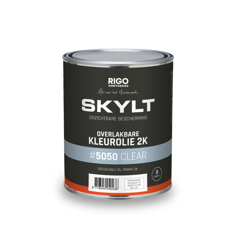 SKYLT Overlakbare Kleurolie 2K Clear 5050 1L SKYLT Overlakbare Kleurolie 2K Clear 5050 1L