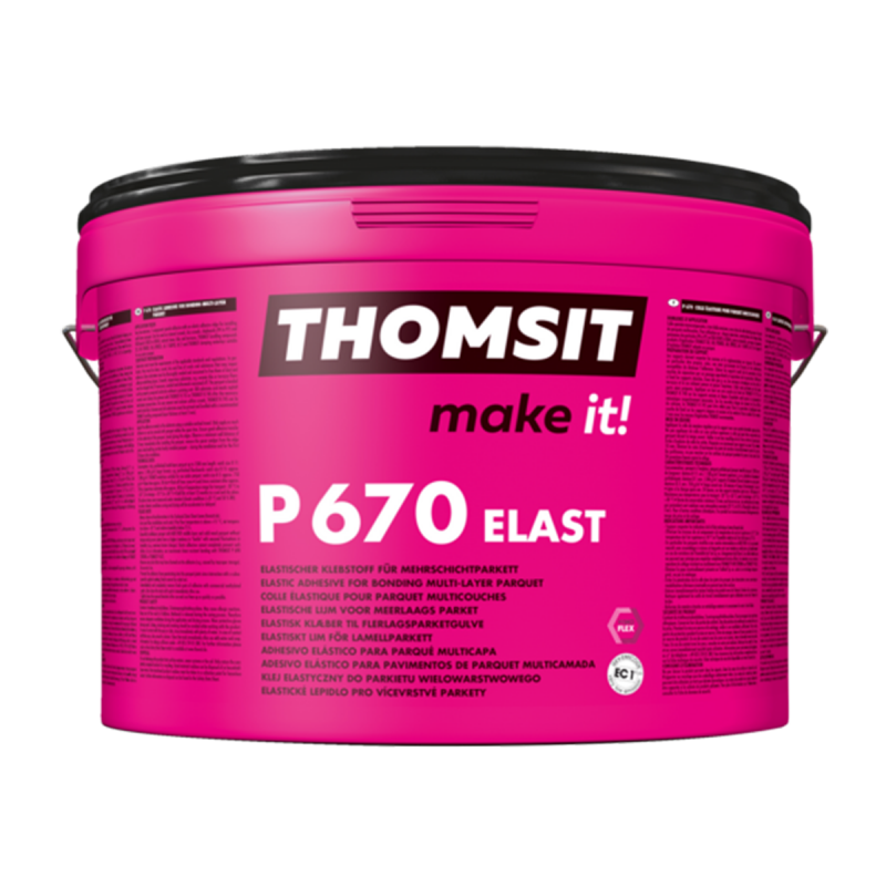 Thomsit P670 elastische parketlijm 18 kg