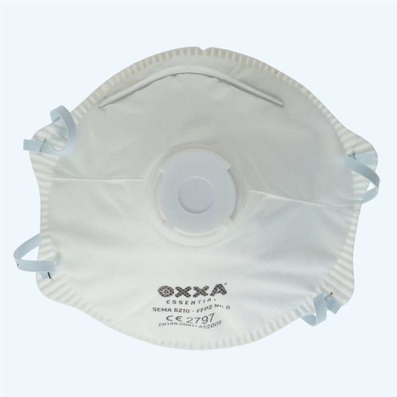 Stofmasker FFP2 + ventiel (10 stuks) Stofmasker FFP2 + ventiel (10 stuks)