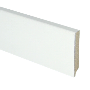 MDF plint gegrond en antraciet (RAL 7016) voorgelakt