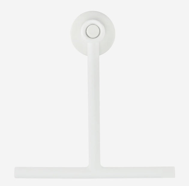 Wisser met zuignap 22 cm wit