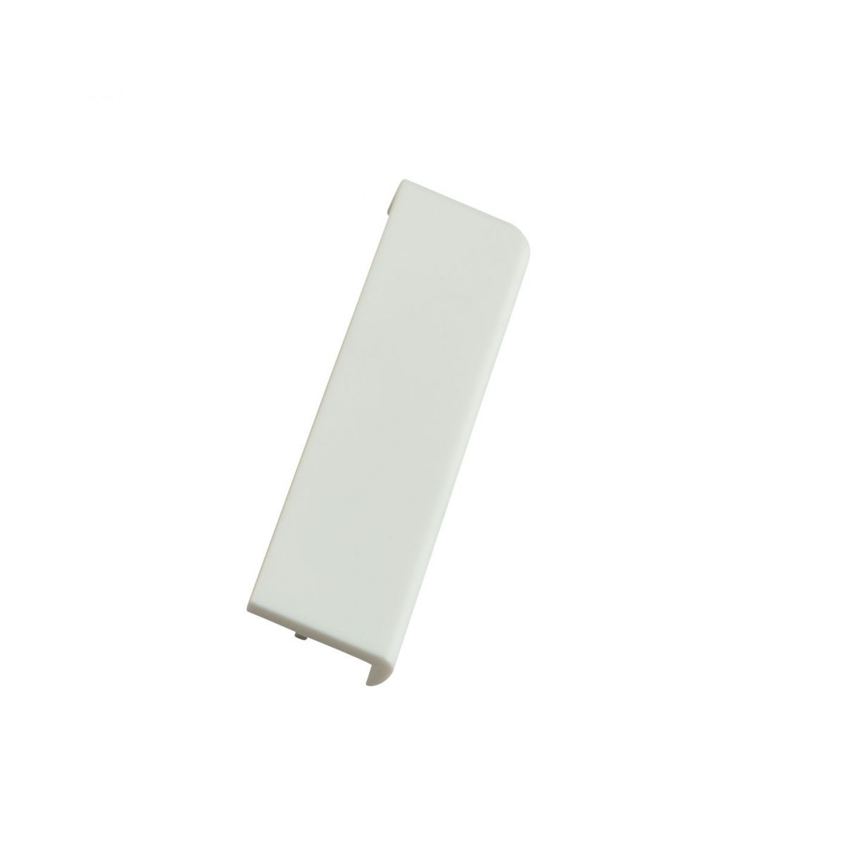 Eindstuk links plint Robuust Classic 75x18 Wit gefolied (5st)