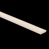 Afwerklijst met plakstrip 5*24*2400 naturel eik vergrijsd