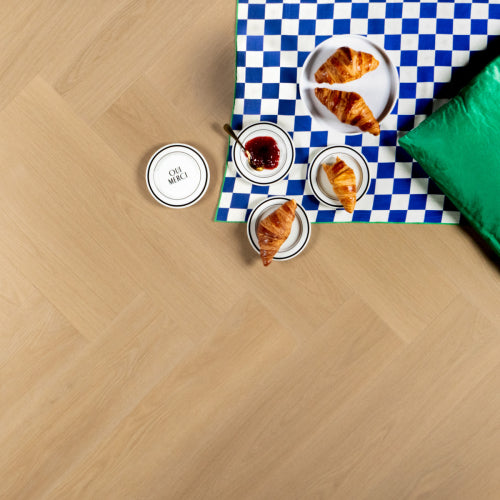 Douwes Dekker PVC klik brede visgraat croissant Ultra Mat