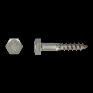Houtdraadbout Ø10x60 DIN 571 RVS A2 (50 stuks)