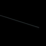 PVC Bies 2,3 x 5 mm x 100 cm zwart