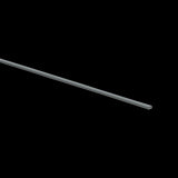 PVC Bies 2,3 x 5 mm x 100 cm grijs