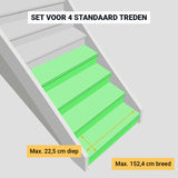Traptreden set PVC Jade