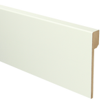Plint Modern Renovatie 120x18 wit voorgelakt RAL 9010