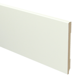 Plint Modern 120x 9 wit voorgelakt RAL 9010