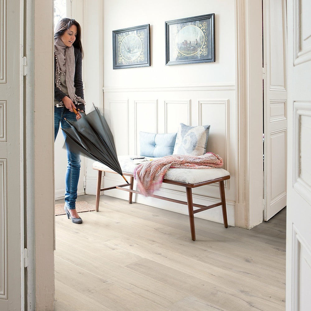 Quick-Step Zachte Eik licht (beige) laminaat