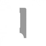 Plint Modern 70x18 wit voorgelakt RAL 9010