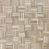 Eiken Mozaïek rustiek 8*160*160 mm op mat, onbehandeld (4.92 m2 per doos)