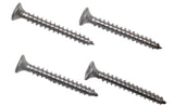 6.0 x 160 mm. Spaanplaatschroef platkop verzinkt kruiskop (pozidrive) 100 stuks