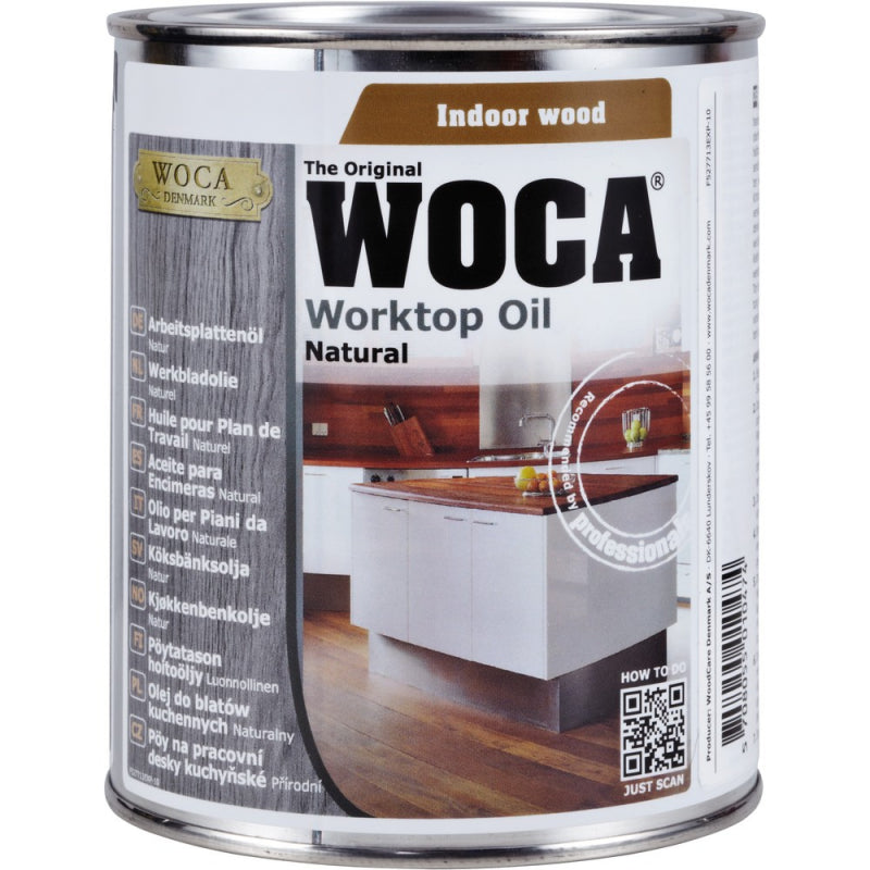 WOCA Werkbladenolie naturel 0,75 L