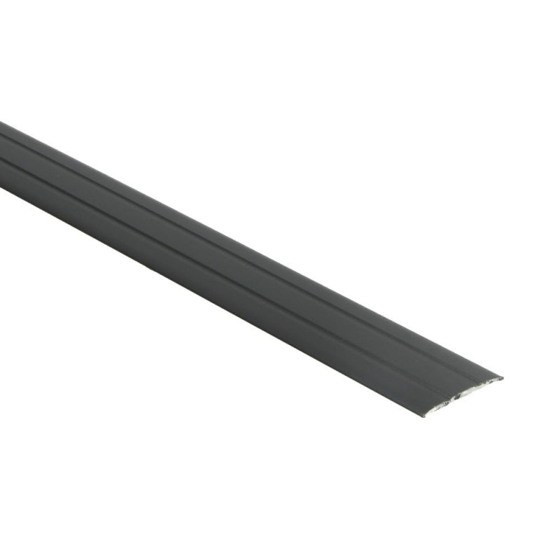 Dilatatieprofiel zelfklevend 37 mm alu zwart, 300 cm lang