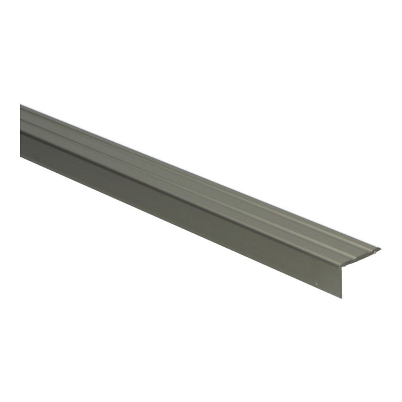 Hoeklijnprofiel zelfklevend 17 mm RVS, 100cm lang