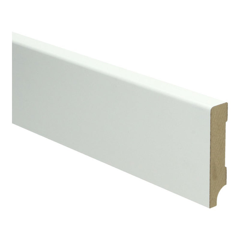 Plint Modern 70x15 wit voorgelakt RAL 9010