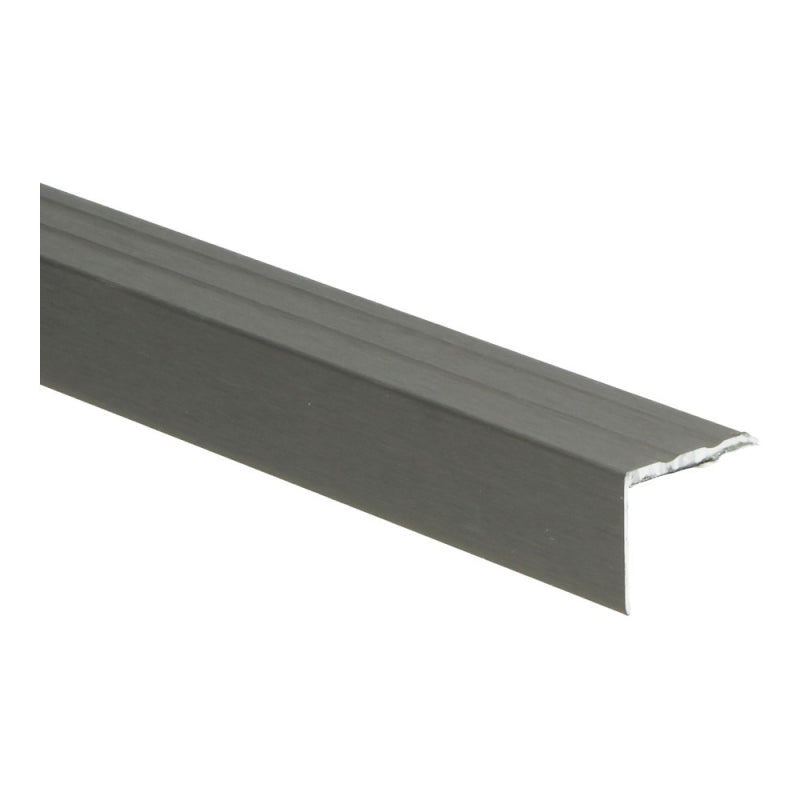 Hoeklijnprofiel zelfklevend 20 mm RVS geborsteld, 300 cm lang